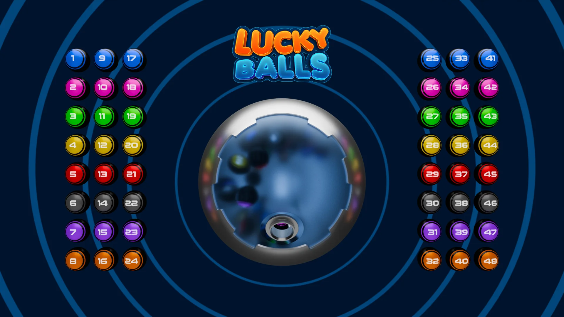 Lucky Balls Showcase Render